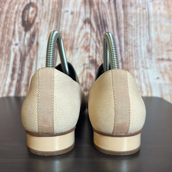 Clarks Unstructured Speckled Capped Toe Flats Womens Sz 8W - Picture 5 of 10